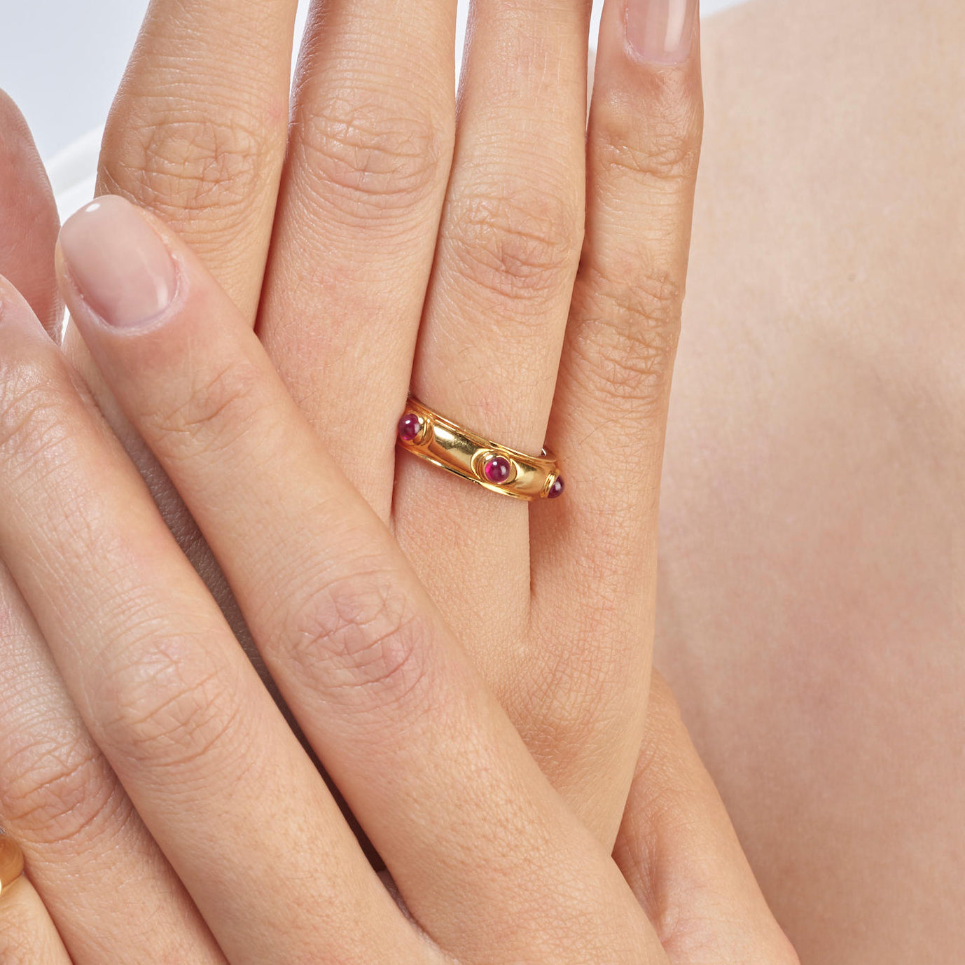 Tiffany & Co. Ruby Ring 18K Gold