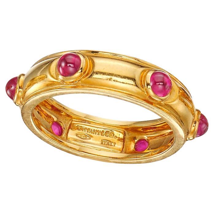 Tiffany & Co. Ruby Ring 18K Gold