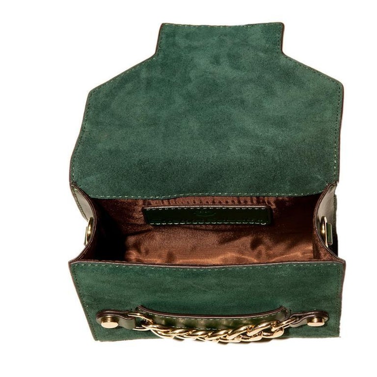Small Crossbody Handbag - Mallard Mini Green