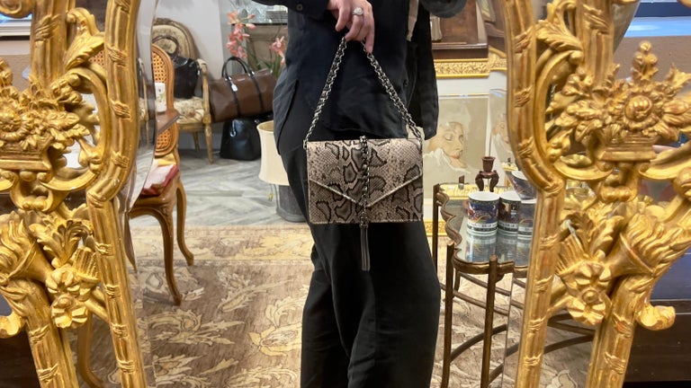 Olivia Crossbody Embossed Leather Crossbody Handbag