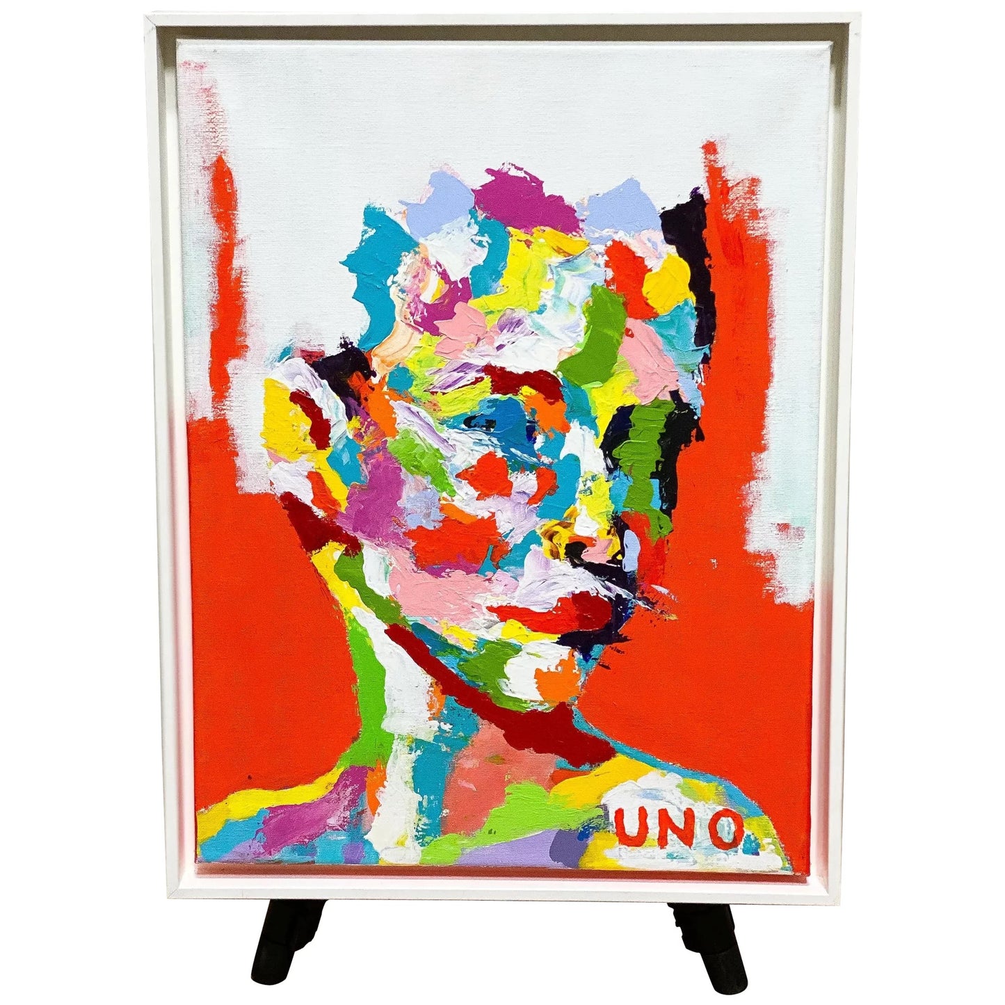 Abstract Portrait by UNO Framed II
